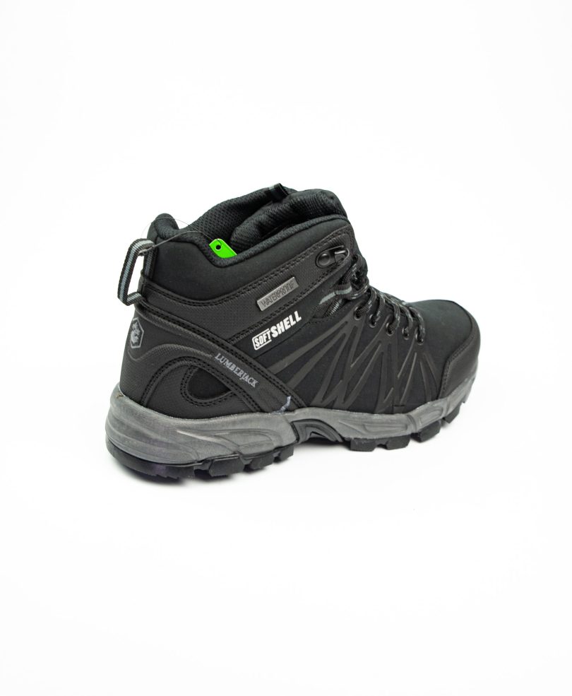 Lumberjack 101387049 Shell Hi Siyah Waterproof Outdoor Erkek Bot - Görsel 4