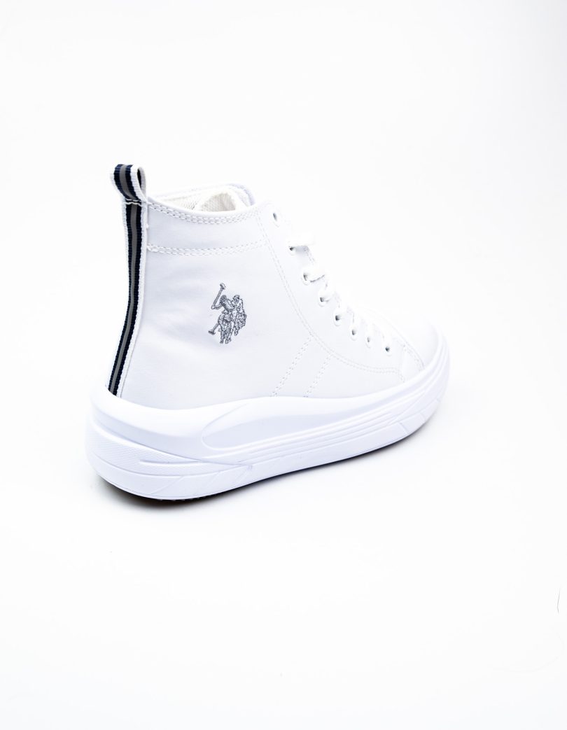 U. S. Polo Assn 101163680 Clementine Beyaz Kadın Sneaker - Görsel 4