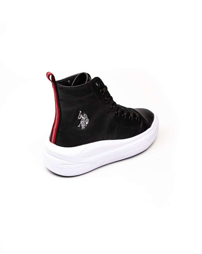 U. S. Polo Assn 101163681 Clementine Siyah Kadın Sneaker - Görsel 4