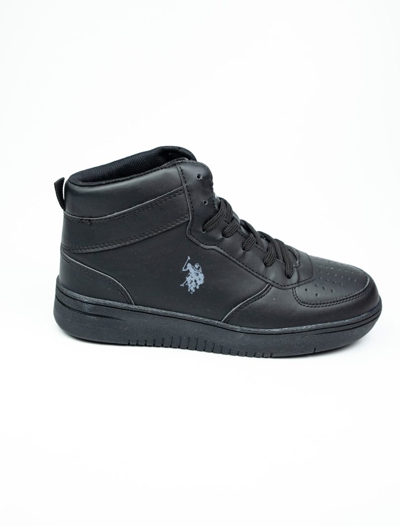 U. S. Polo Assn 101318110 Aristo Hi Siyah Erkek Sneaker - Görsel 2