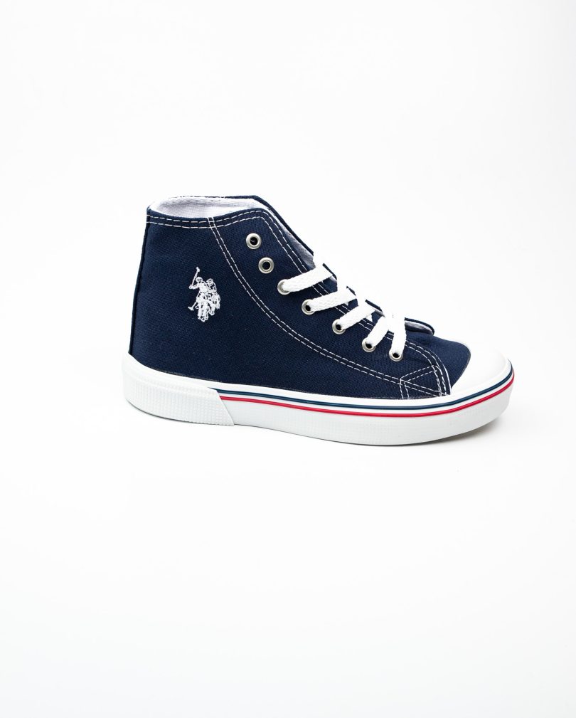 U.S.Polo Assn 101341039 Penelope High Lacivety Bilekli Kadın Sneaker - Görsel 2