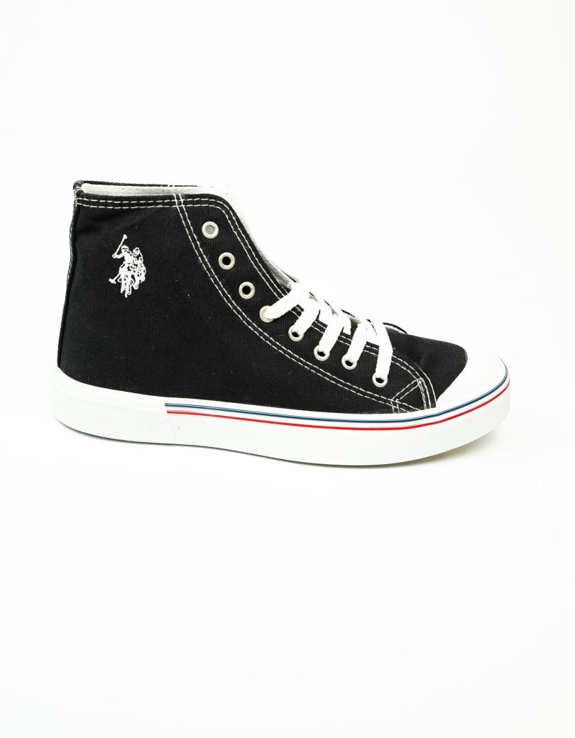 U. S. Polo Assn 101342655 Penelope High Siyah Erkek Sneaker - Görsel 2