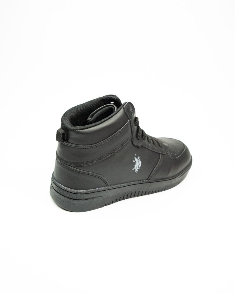 U. S. Polo Assn 101389889 Aristo Hi Siyah Erkek Bilekli Sneaker - Görsel 4