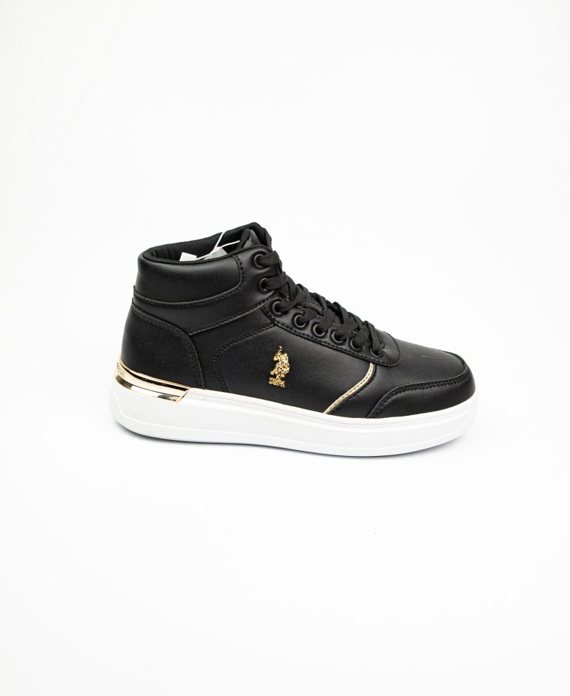 U. S. Polo Assn 101397721 Alon Siyah Bilekli Kadın Sneaker - Görsel 2