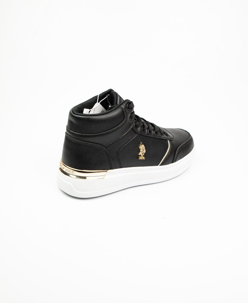 U. S. Polo Assn 101397721 Alon Siyah Bilekli Kadın Sneaker - Görsel 4