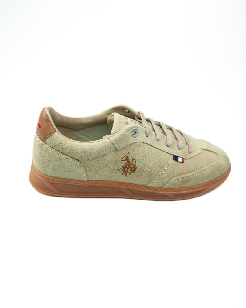 U. S. Polo Assn 101952390 Delphi Bej Deri Erkek Sneaker - Görsel 2